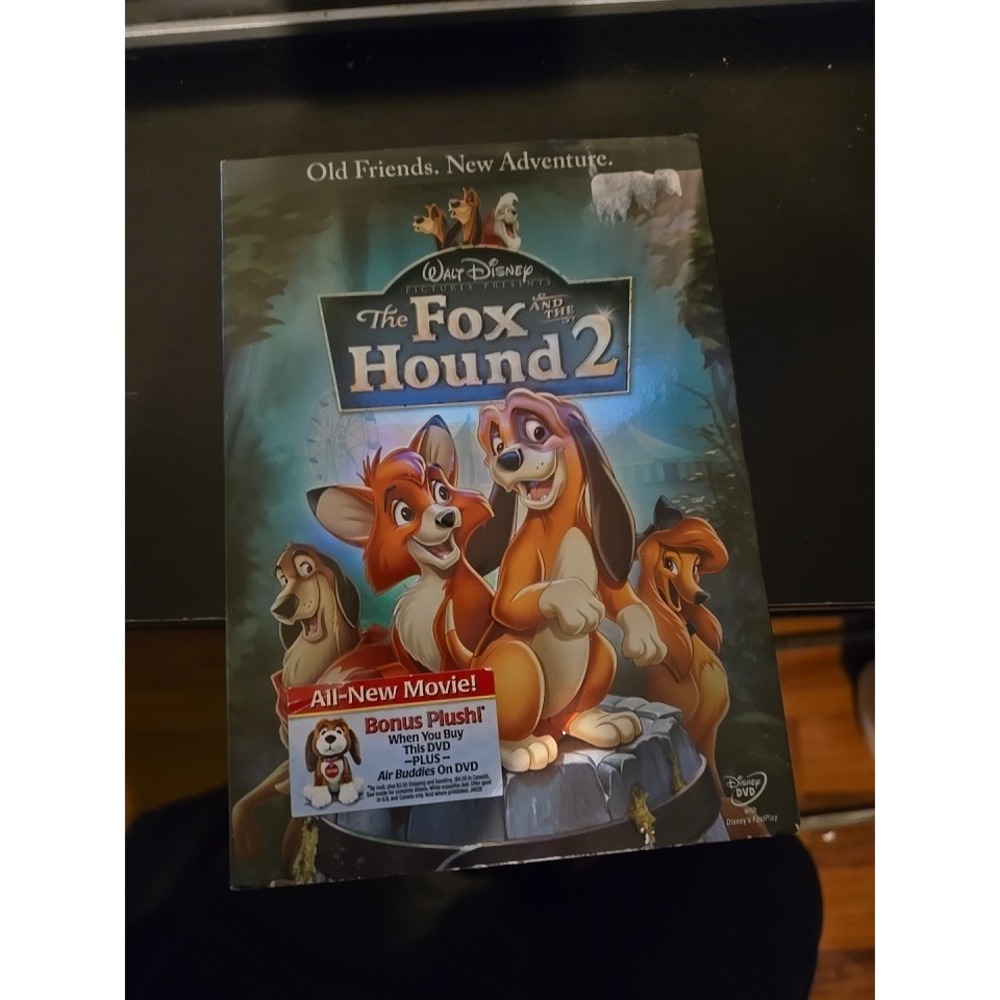 The Fox and the Hound 2 DVD Walt Disney Pictures Animated Movie with Slipcover